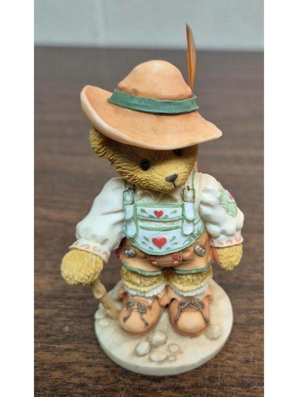 Cherished Teddies France Bear Figurine 'Our Friendship Knows No Boundaries'